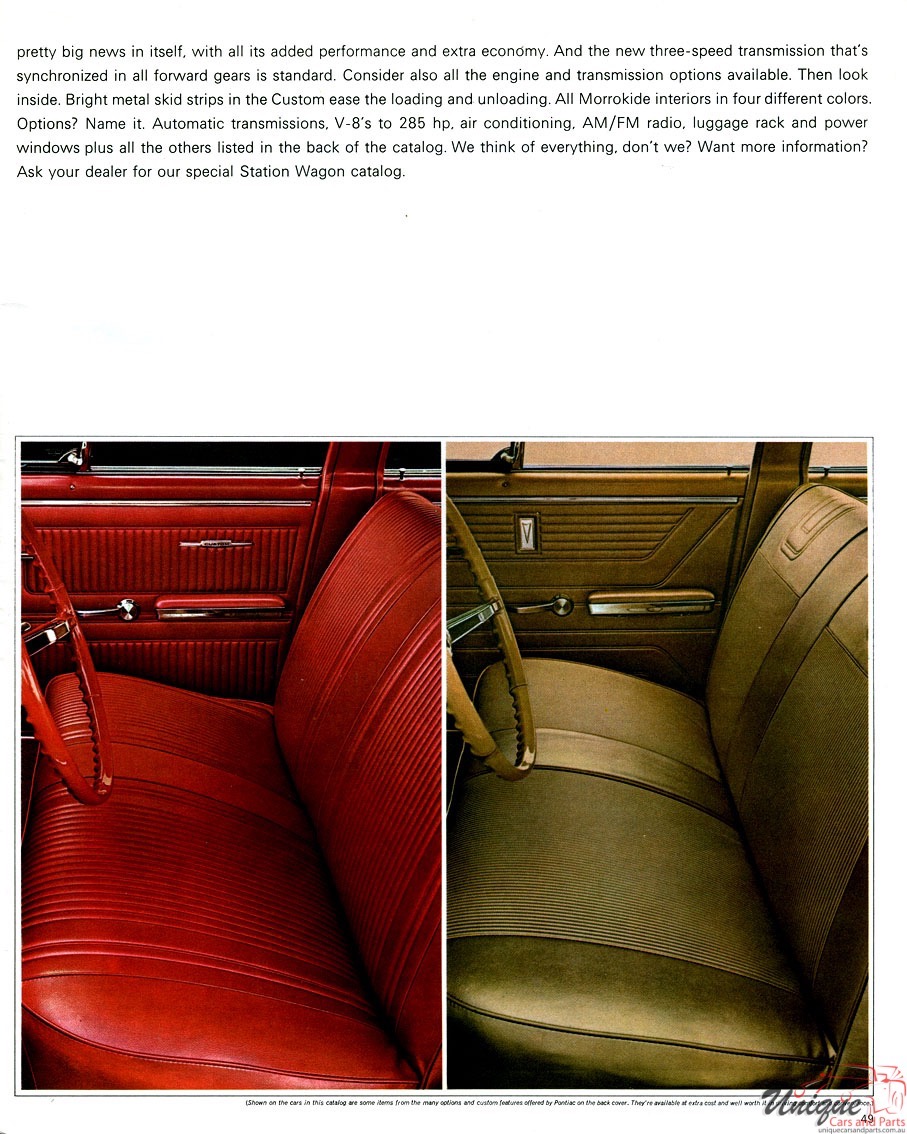 1966 Pontiac Prestige Brochure Page 26